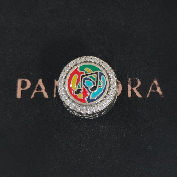 Pandora Engravable Musical Note Charm Bead S925 Silver with box - Picture 1 of 8